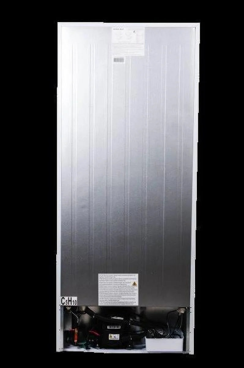 Hamilton Beach 17 cu. ft. Convertible Freezer Refrigerator, Upright Fridge Freezer with Electronic Temperature Control, Energy Efficient White Convertible Fridge - HBFRF1798, White