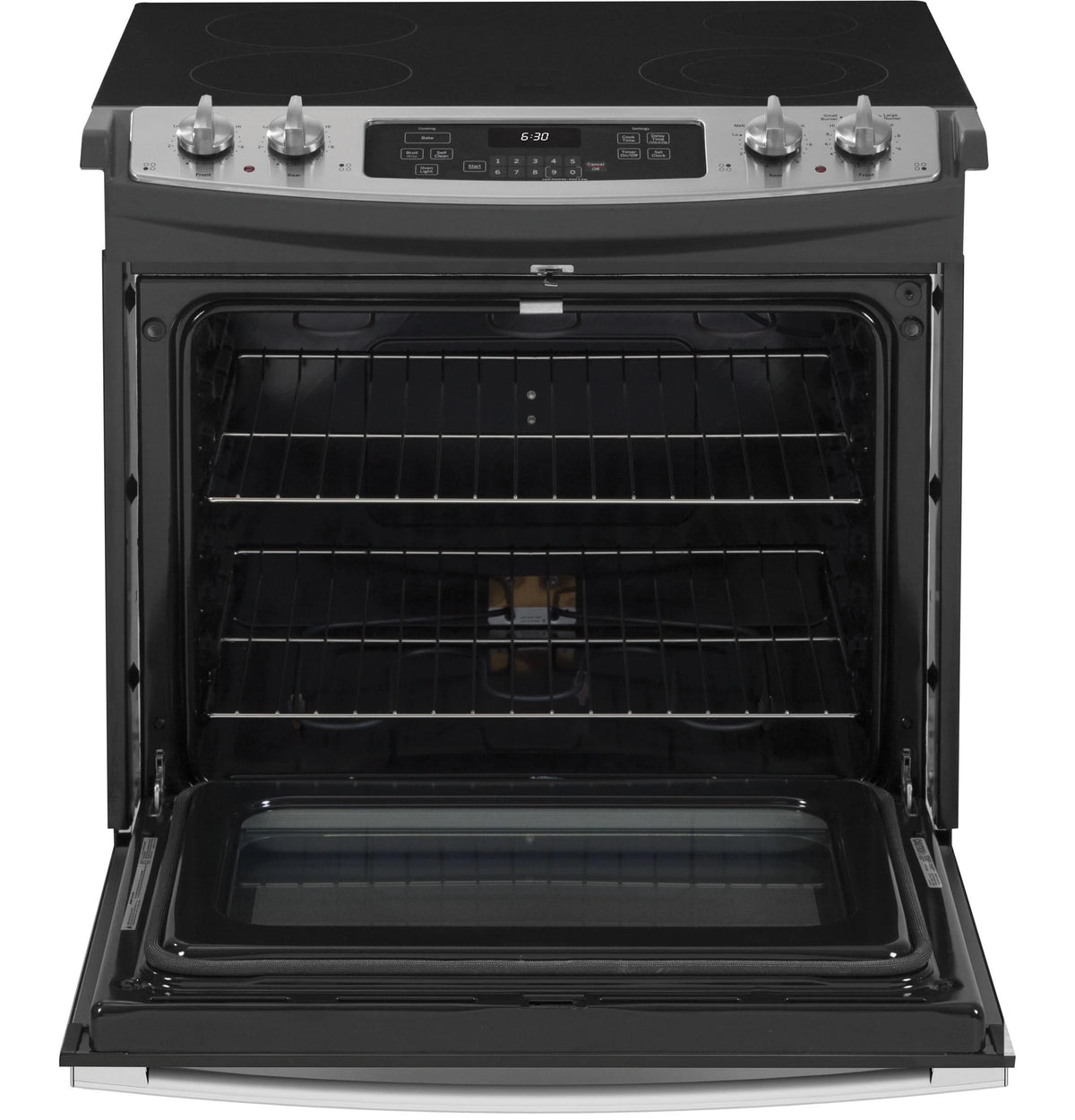 GE APPLIANCES JD630STSS drop in electric range