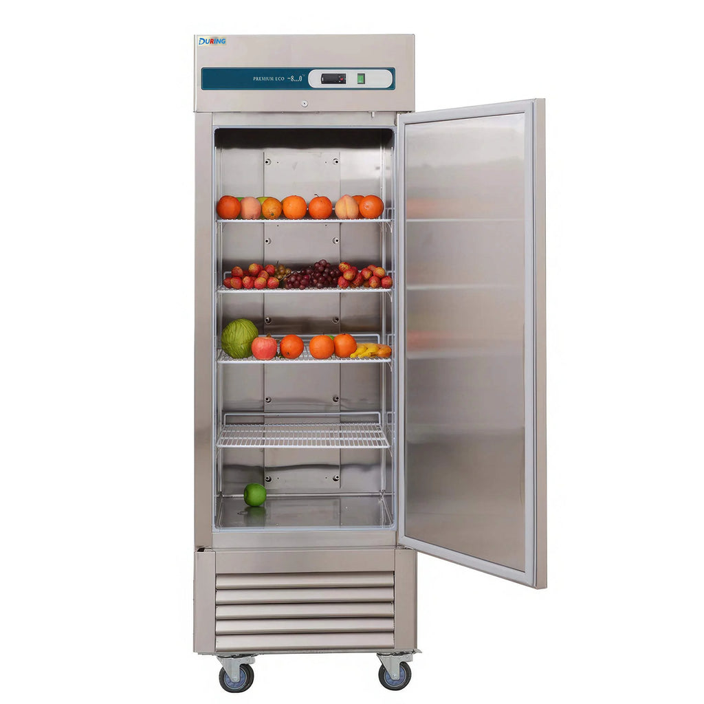 DURING D-KF-27B 27" Commercial Reach-in Freezer, 23 Cu.ft Stainless Steel