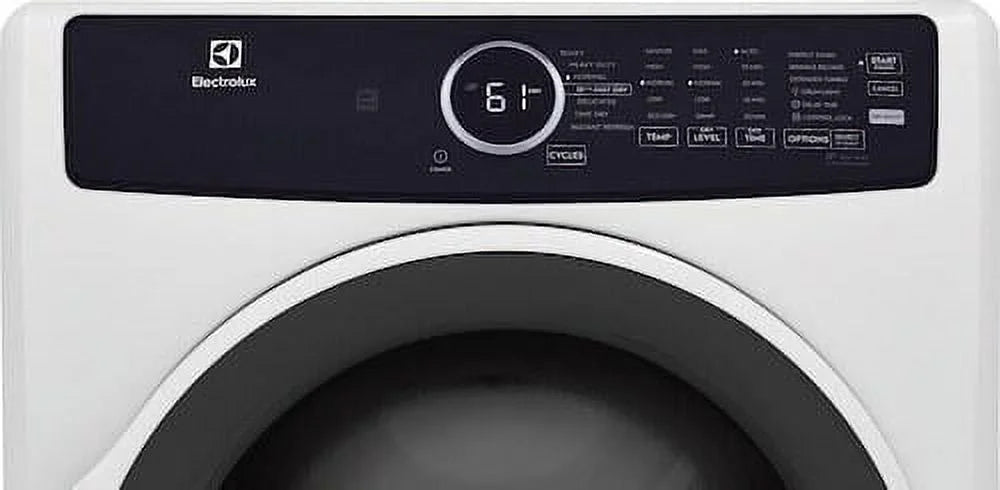 Electrolux Front Load Perfect Steam Electric Dryer with Instant Refresh, 8.0 Cu. Ft.