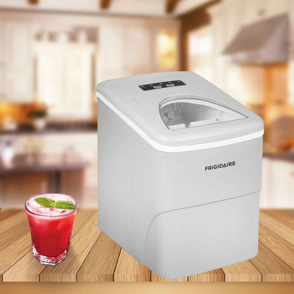 Frigidaire 26lbs. Portable Countertop Ice Maker (Bullet Ice)- Silver