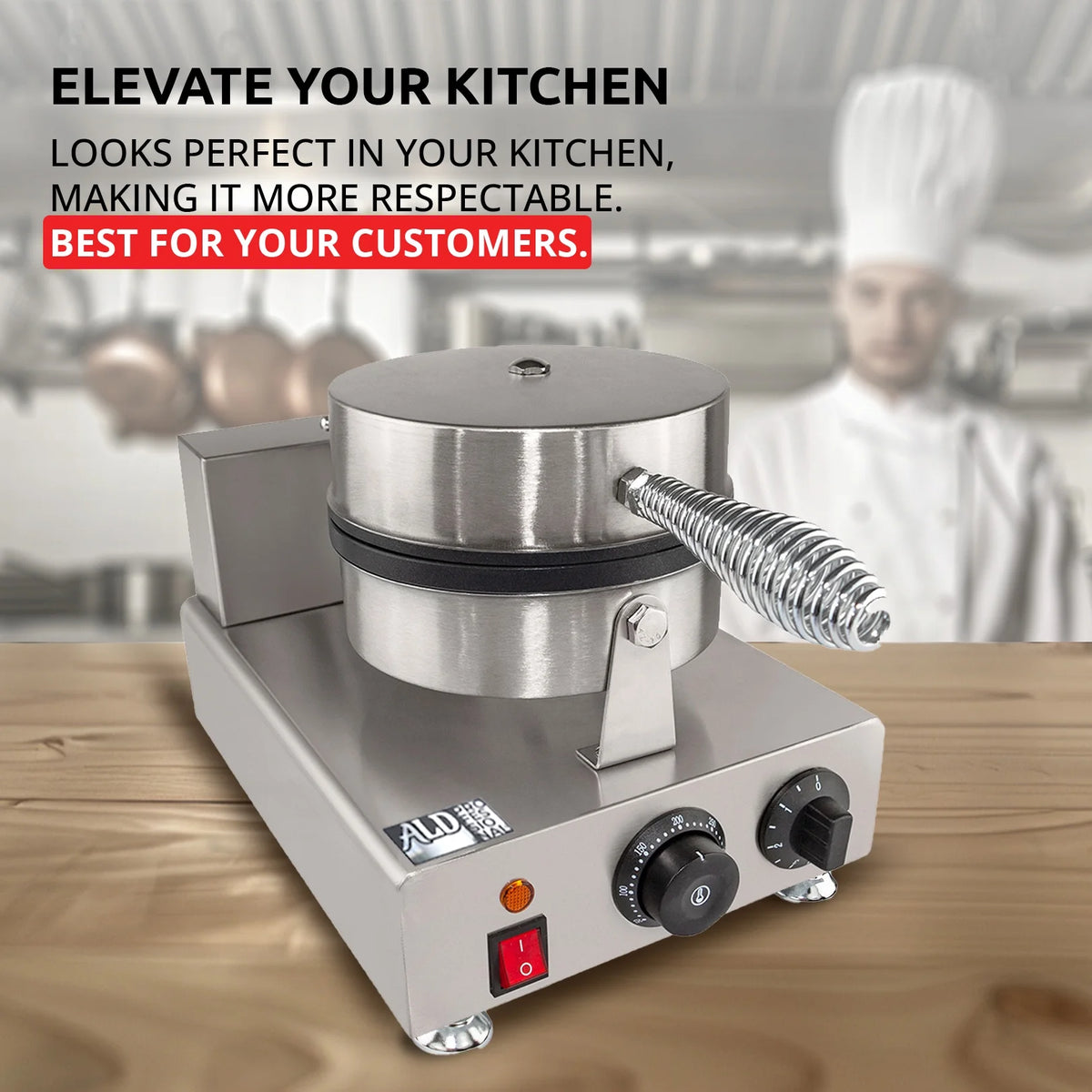 Nonstick Electric Egg Biscuit Roll Maker Machine Bake Machine Baker Pastry Making Baking Tools Electric Egg Roll Ice Cream Cone Maker (Ice Cream (grid)
