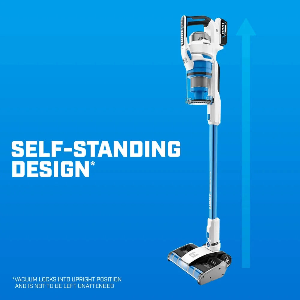 HART 20V Cordless Vacuum Cleaner - Cyclonic Technology