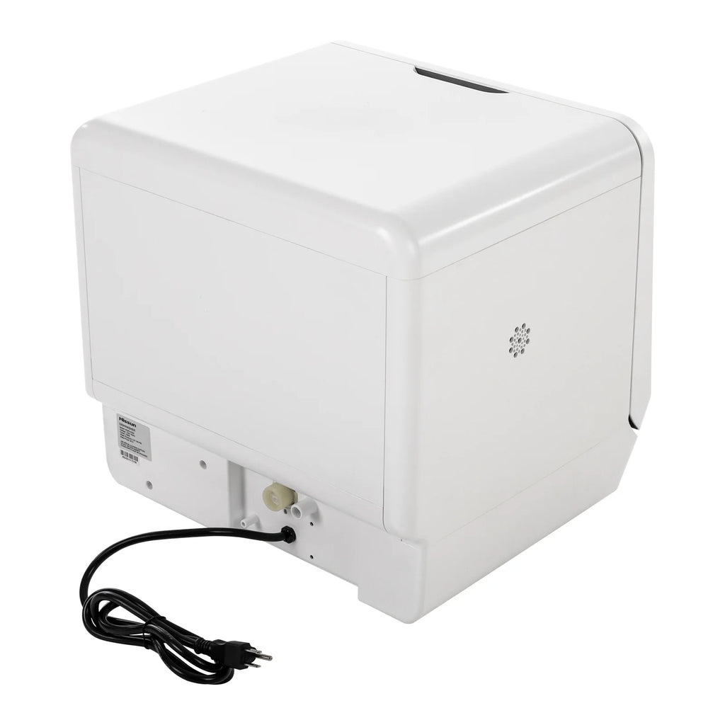 Compact Countertop Dishwasher �?6-8 Place Settings, 4 Washing Modes, Efficient 785W Power, Low Noise, Automatic Drying, Ideal for Small Kitchens and Apartments