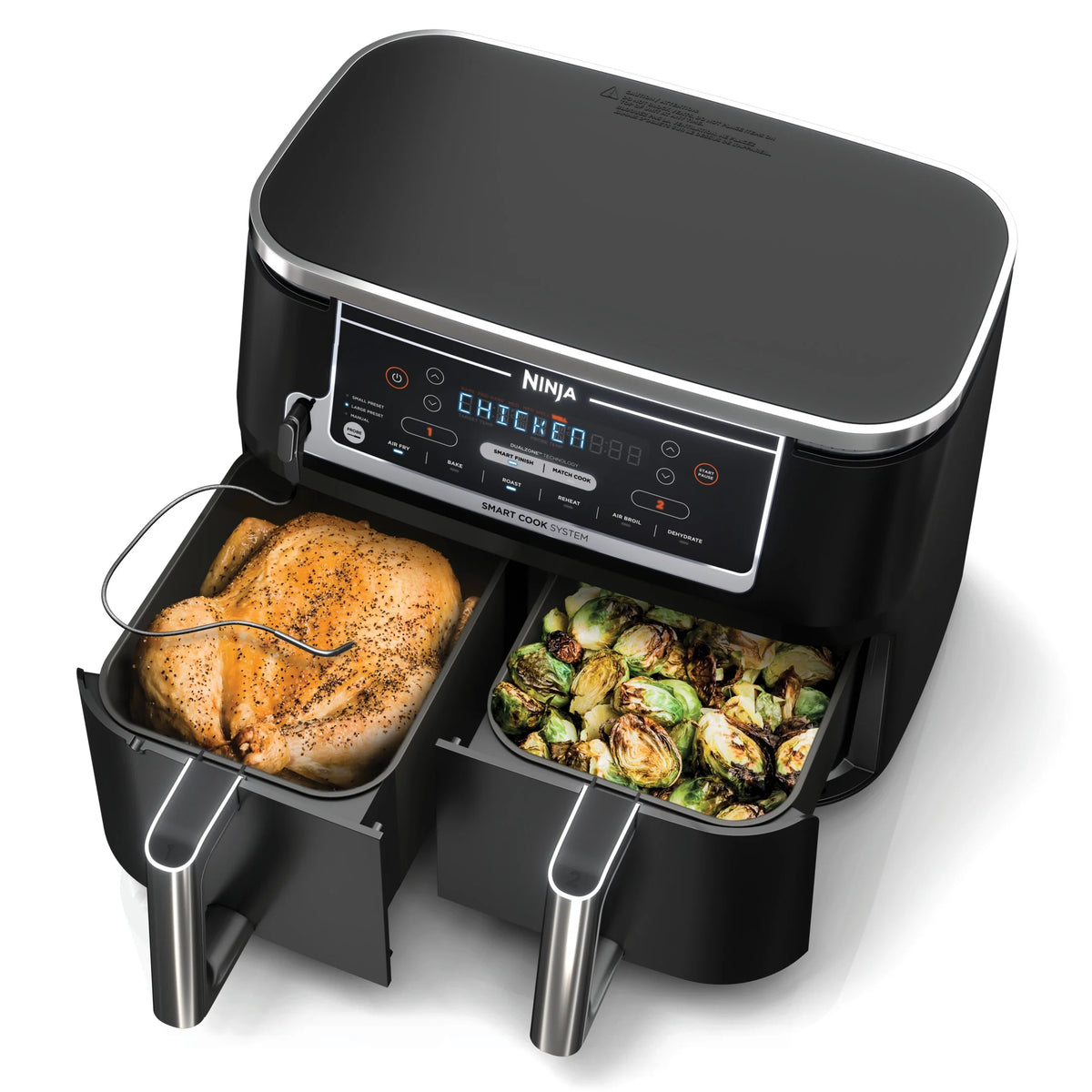 Ninja?? Foodi?? 6-in-1 Smart 10-qt. 2-Basket Air Fryer