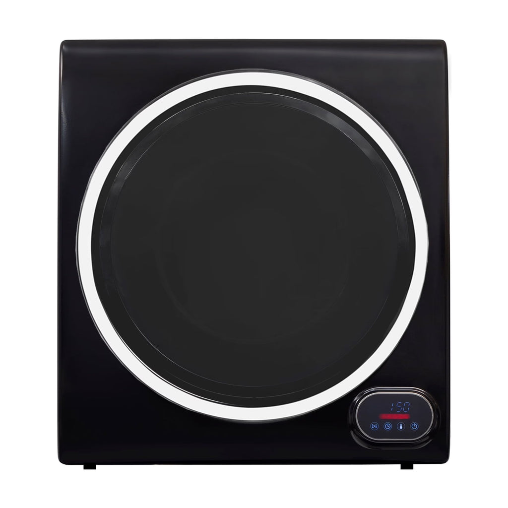 Equator Compact Vented Sensor Dryer 3.5cf/13lbs 110V Bottom digital control , Stainless Steel Drum and Sleek Design