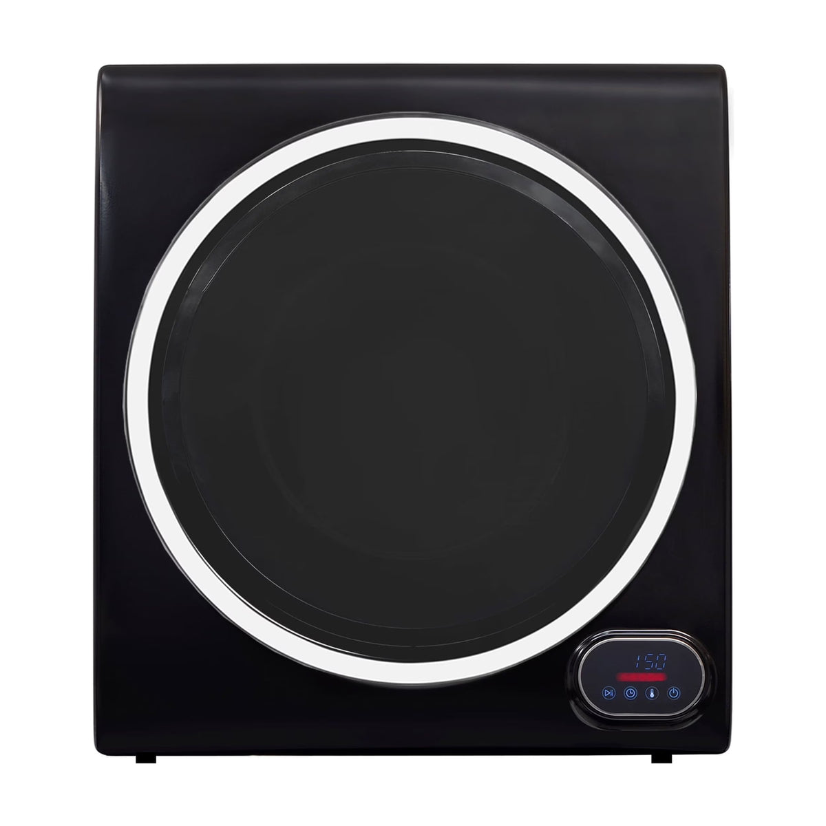 Equator Compact Vented Sensor Dryer 3.5cf/13lbs 110V Bottom digital control , Stainless Steel Drum and Sleek Design