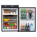 SMAD 3.5 Cu ft 3 Way Fridge Refrigerator Freezer Combo 12V/110V/LPG Camping Offgrid RV Travel Truck Outdoor