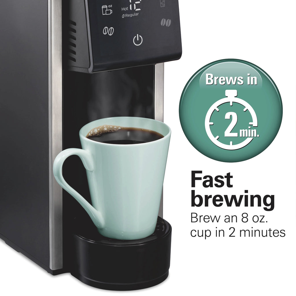 Hamilton Beach FlexBrew Advanced 4-in-1 Coffee Maker, Removable 45 oz. Water Reservoir, 49925