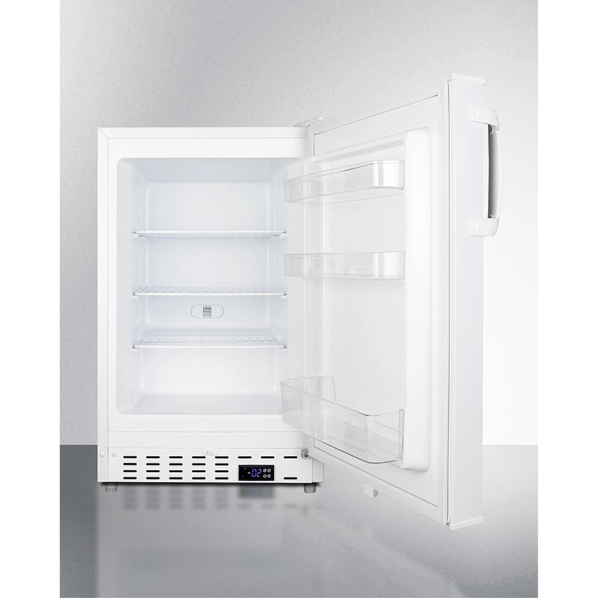 Summit Alfz36 21 Inches Wide 2.68 Cu. Ft. Built-In / Free Standing Upright Compact Freezer -