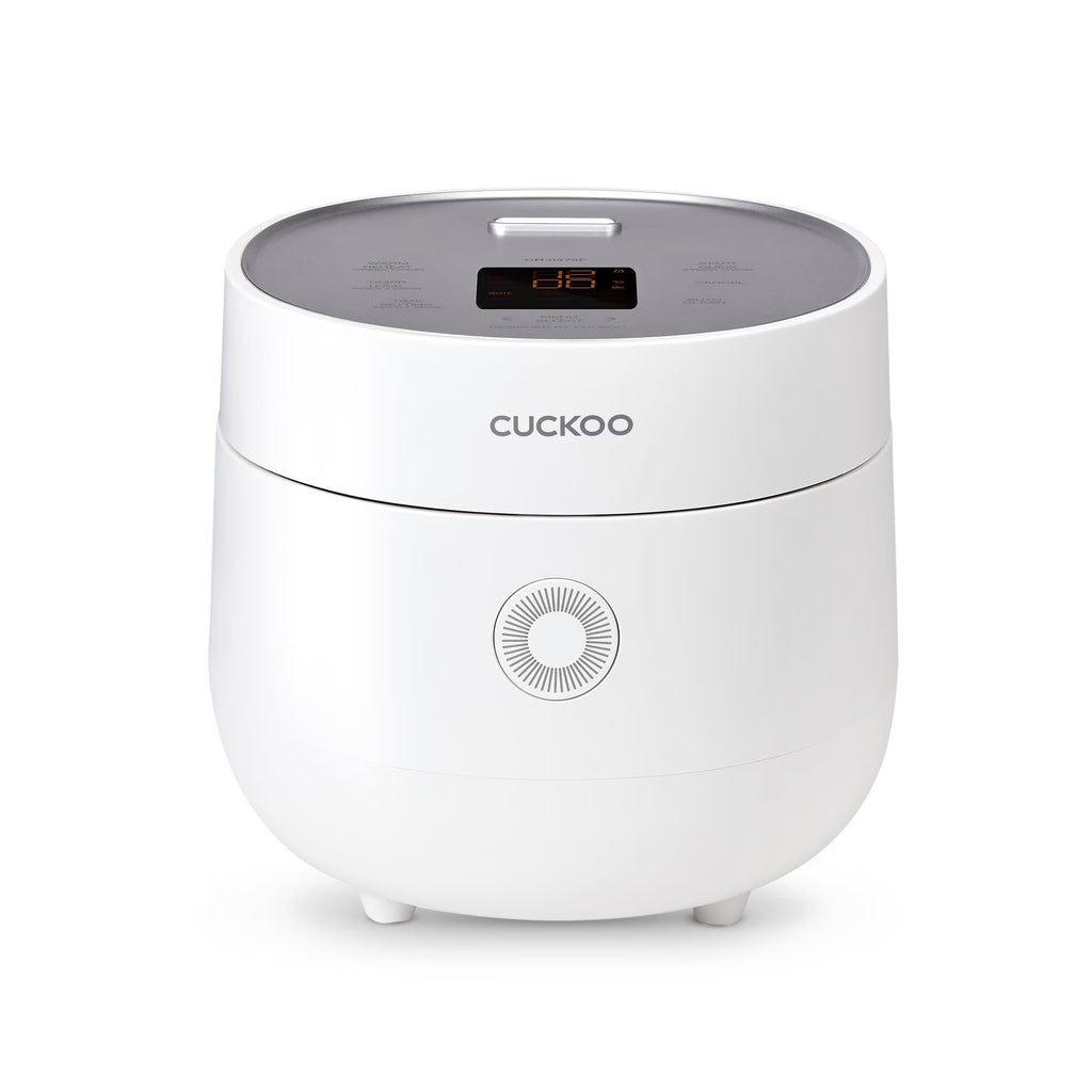 CUCKOO Rice Cooker 6 Cups Cooked with Warmer, Nonstick Pot, and Fuzzy Logic Tech in White (CR-0375FW)