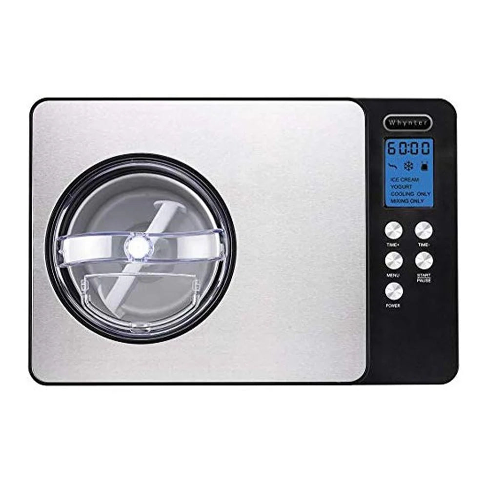 Whynter 2 Quart Capacity Ice Cream Maker Yogurt Incubator, Stainless Steel Bowl