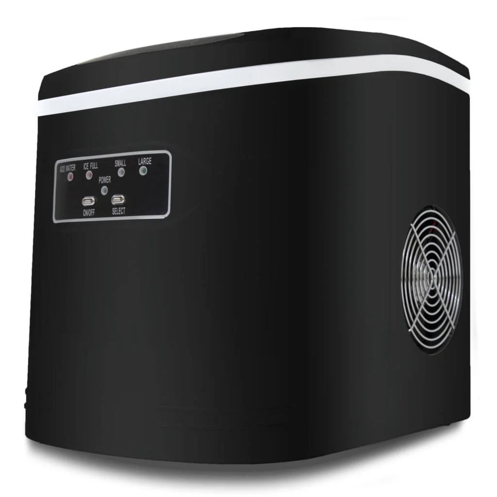 Whynter Compact Portable Ice Maker, 27 lb Capacity, Black