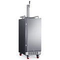 Edgestar Kc1500 15" Wide 1 Tap Kegerator - Stainless Steel
