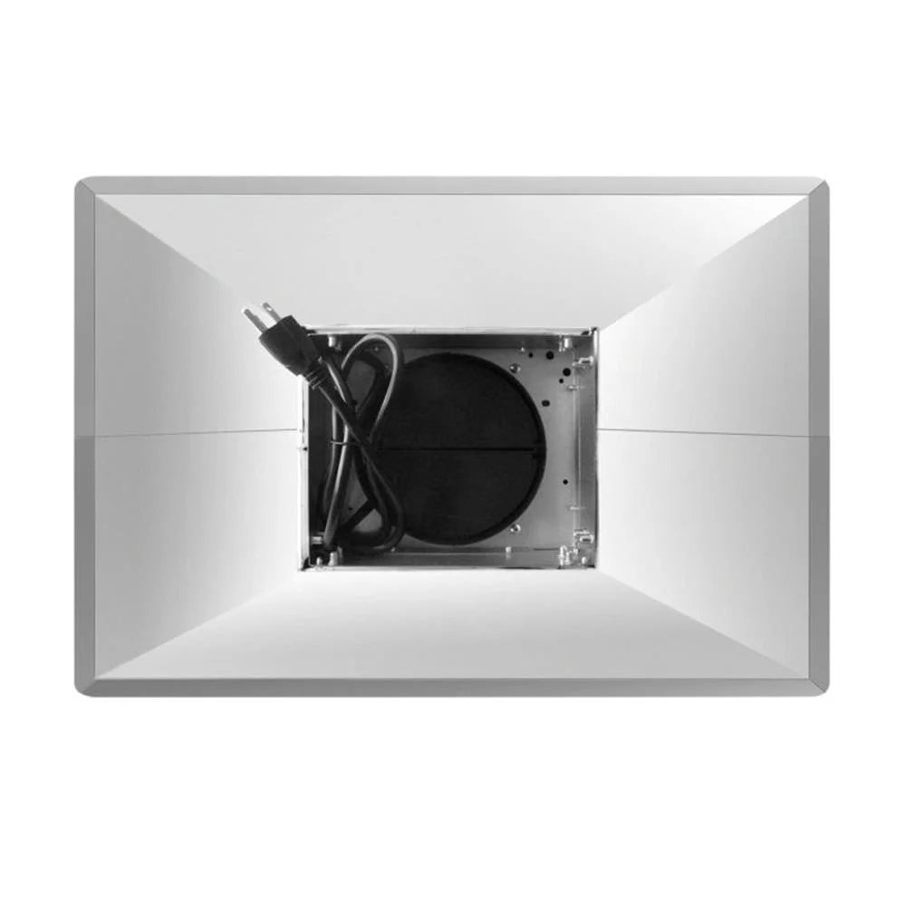 Cosmo COS-63ISS90 36 in. 380 CFM Ducted Island Range Hood in Stainless Steel