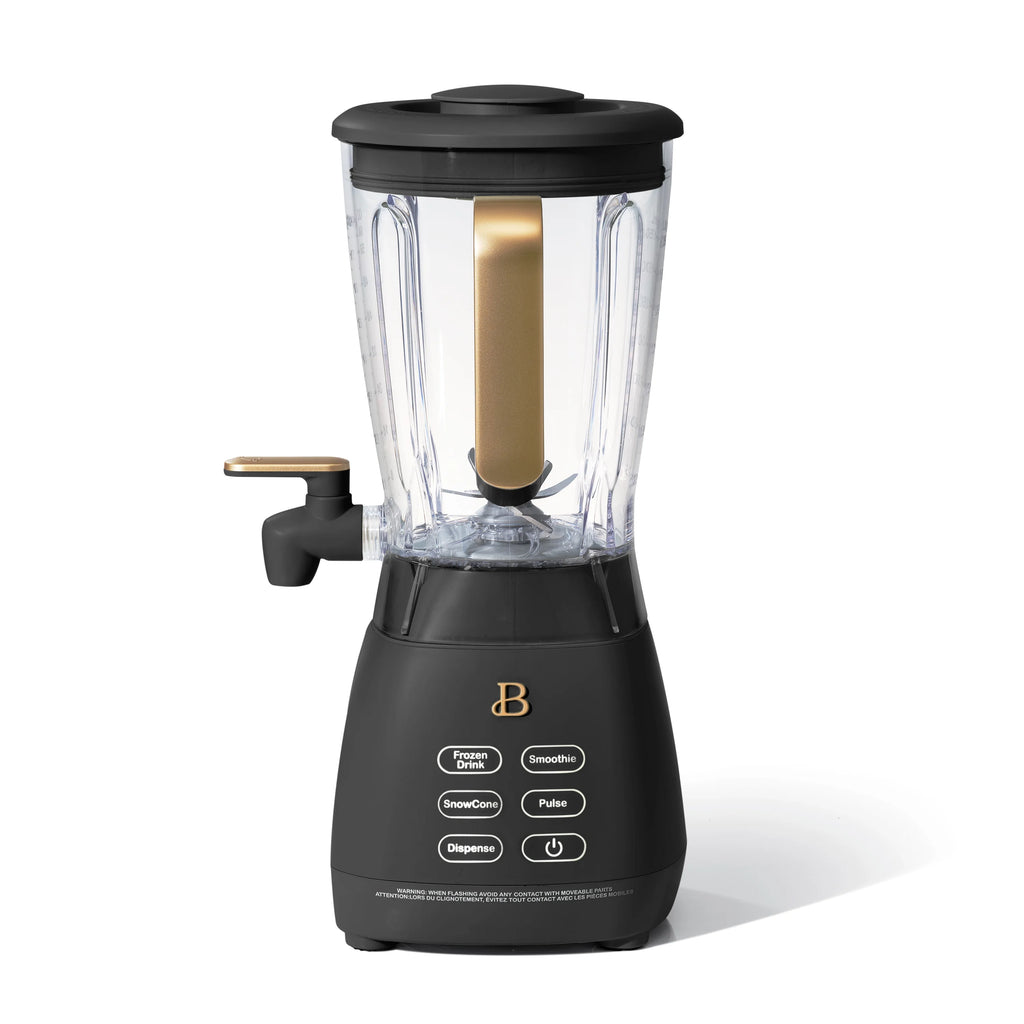 Beautiful Slush Crush 60 oz 4-Speed Frozen Drink Maker, White Icing by Drew Barrymore