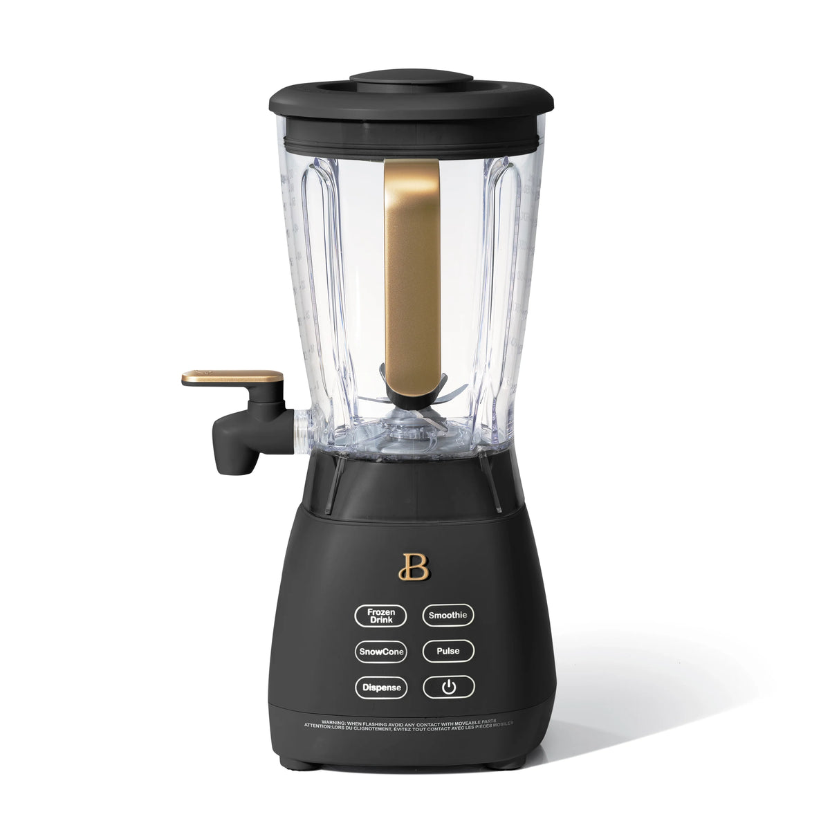 Beautiful Slush Crush 60 oz 4-Speed Frozen Drink Maker, White Icing by Drew Barrymore