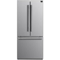 Forno Gallipoli 30-inch French Door Refrigerator with Bottom Freezer 17.5 Cu. Ft. Capacity