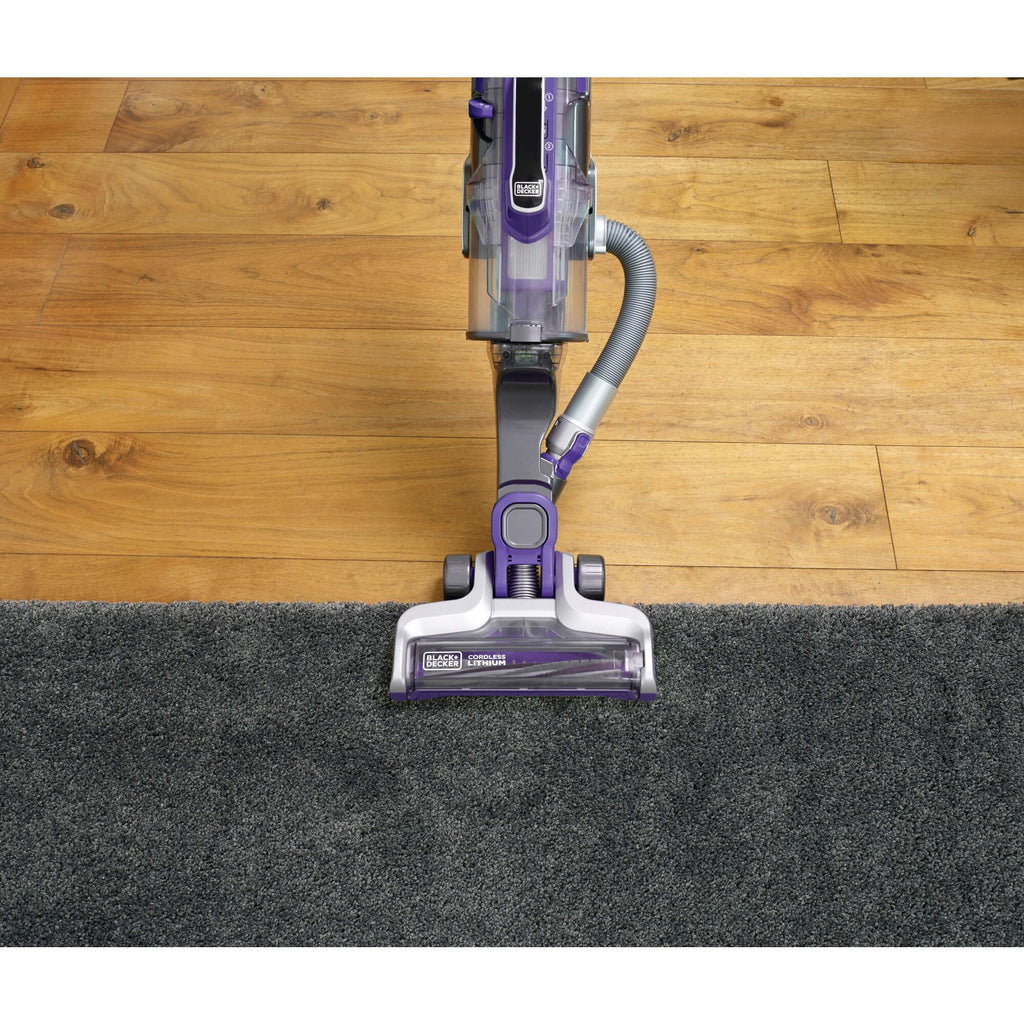 BLACK+DECKER  20V Cordless Upright Vacuum, (HCUA525JPK)