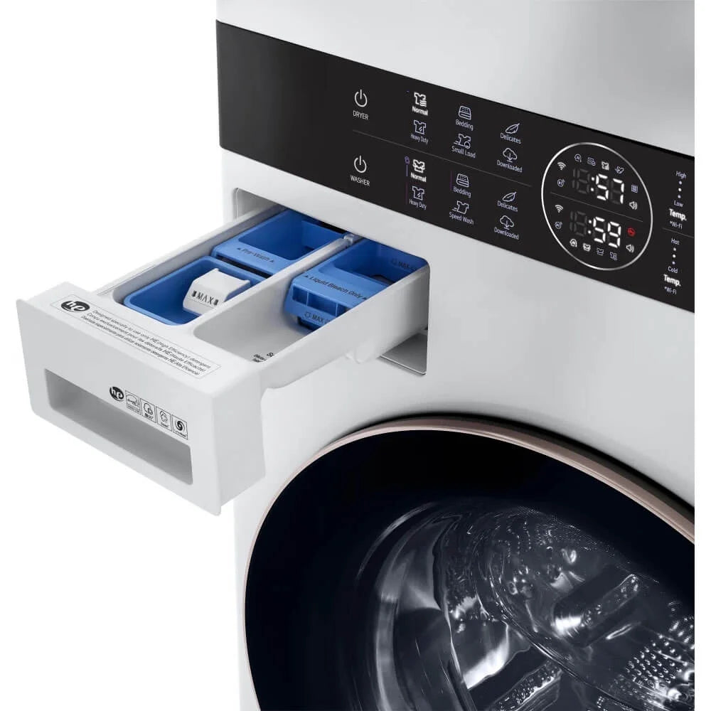 LG WKE100HWA  COMBINATION WASHER ELECTRIC DRYER - Gray
