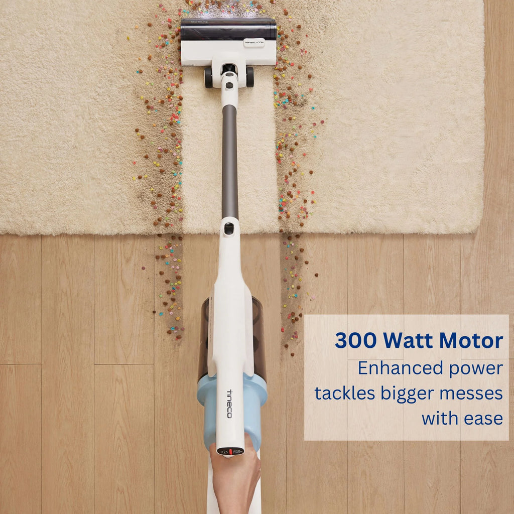 Tineco GO Cordless Stick Vacuum, 40 min Run Time - Powder Blue (GO203)