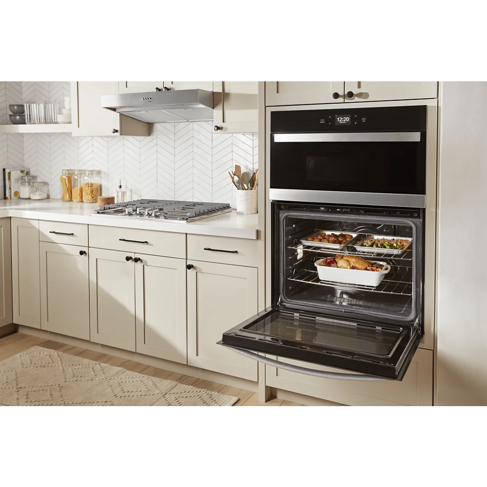 6.4 Total cu. ft. Combo Wall Oven with Air Fry When Connected*