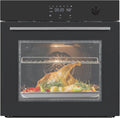HELLONE 24" Single Wall Oven, Built-in Electric Ovens with 11 Cooking Modes, 3000W, 240V, 2.5 CF Convection Built-in Oven, Stainless Steel, Touch Control, Timer, Safety Lock