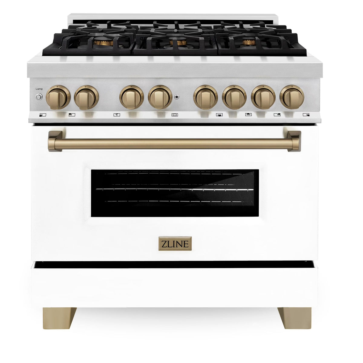 ZLINE KITCHEN AND BATH RAZWM36G professional gas range