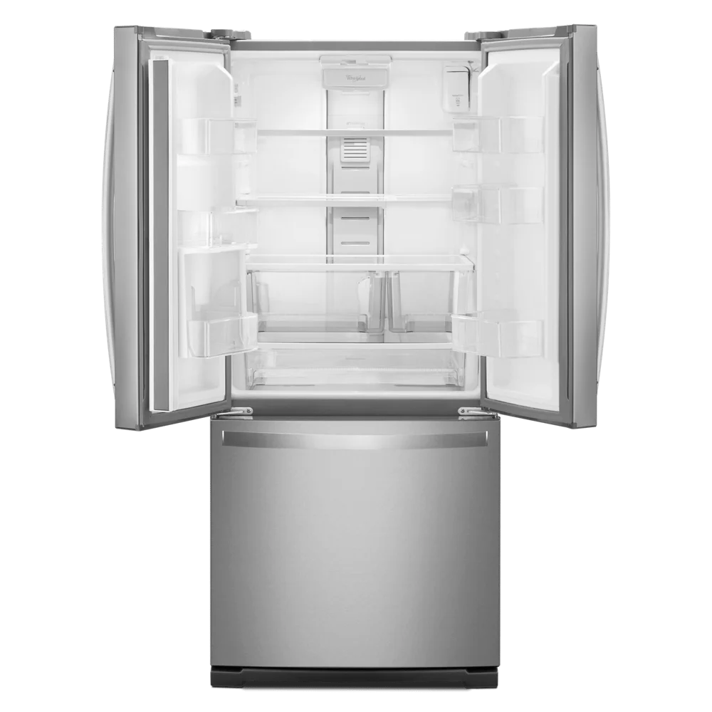 Whirlpool Wrf560seh 30" Wide 19.7 Cu. Ft. French Door Refrigerator - Stainless Steel
