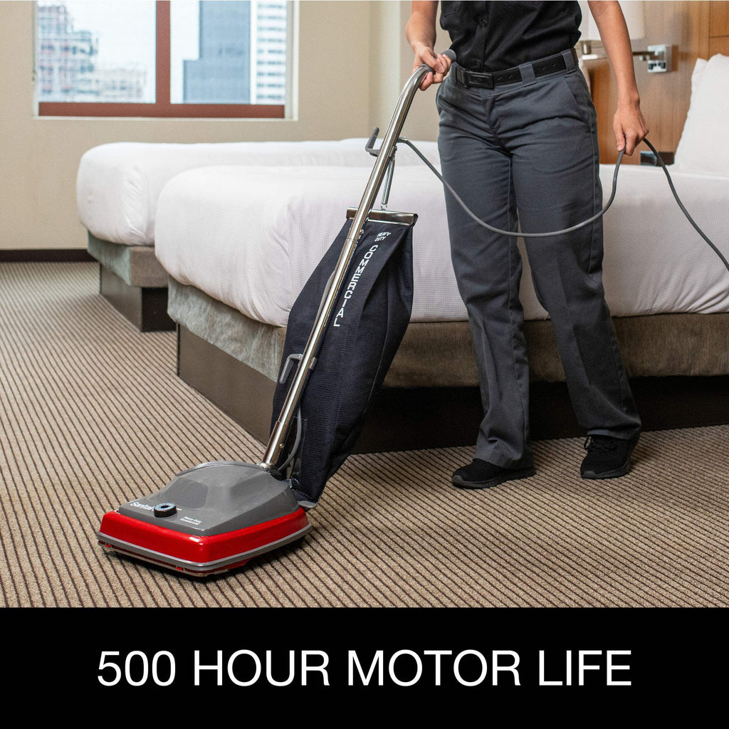 Sanitaire Upright Vacuum Cleaner SC679K, 12" Cleaning Width, 30' Cord