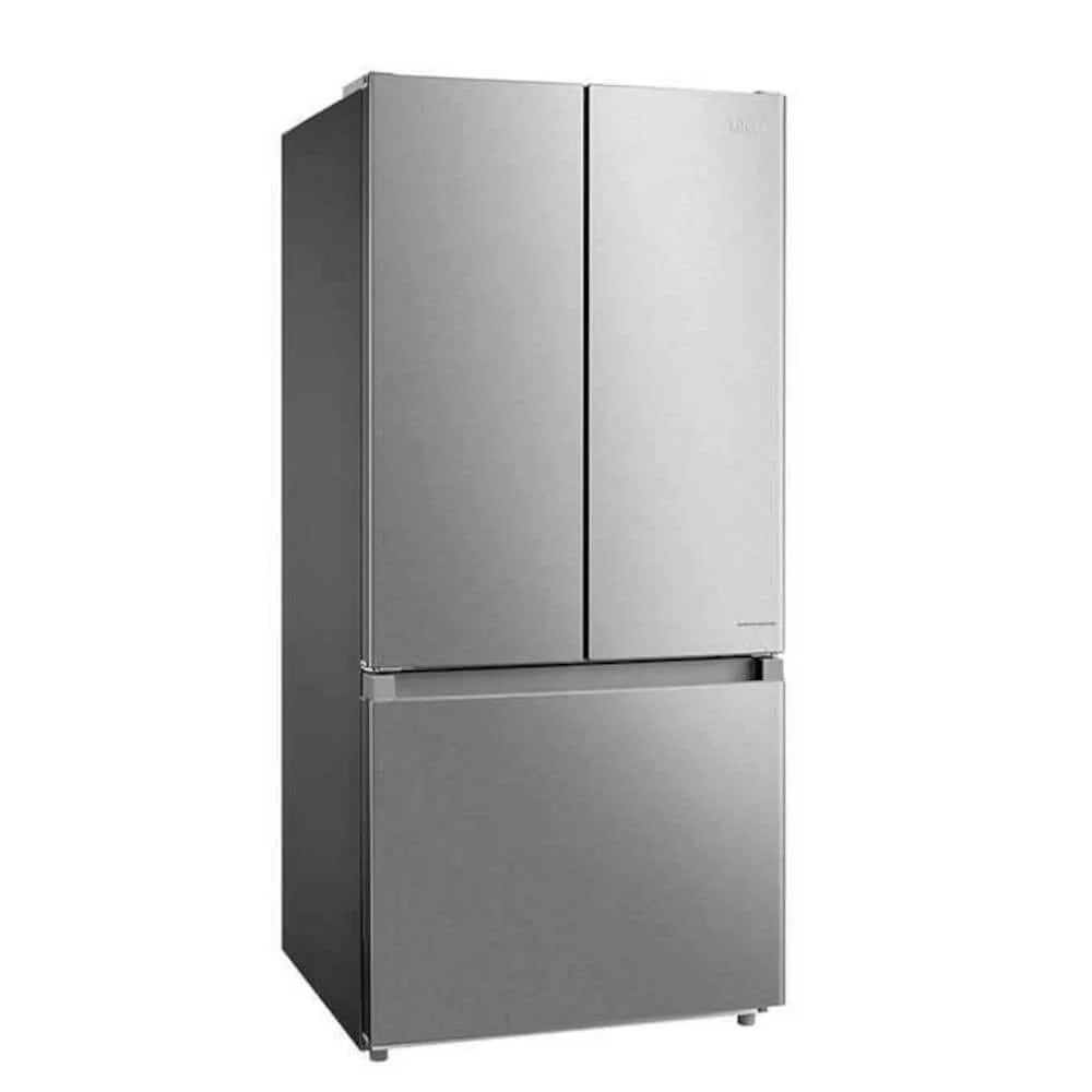 Midea Bottom Freezer French Door Refrigerator, Silver