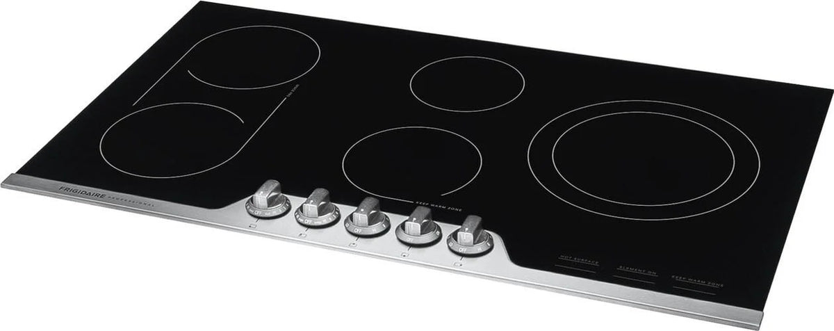 Frigidaire Fpec3677r Professional 36" Wide Built-In Electric Cooktop - Stainless Steel
