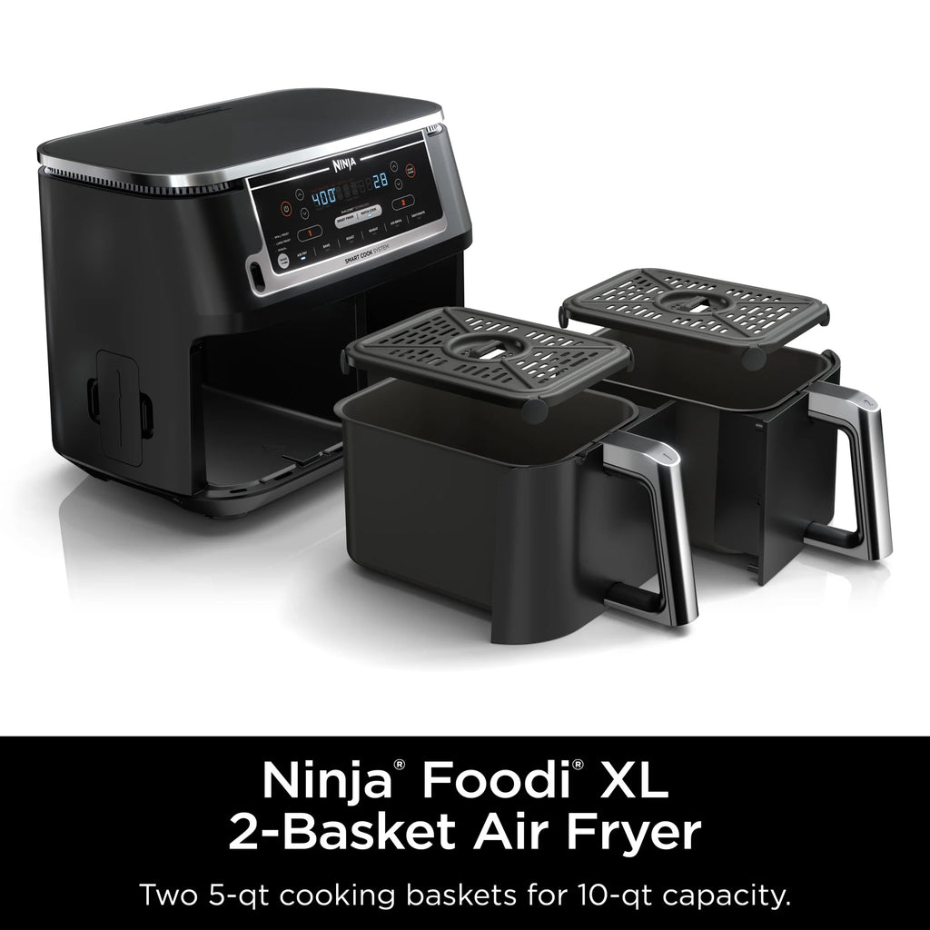 Ninja?? Foodi?? 6-in-1 Smart 10-qt. 2-Basket Air Fryer