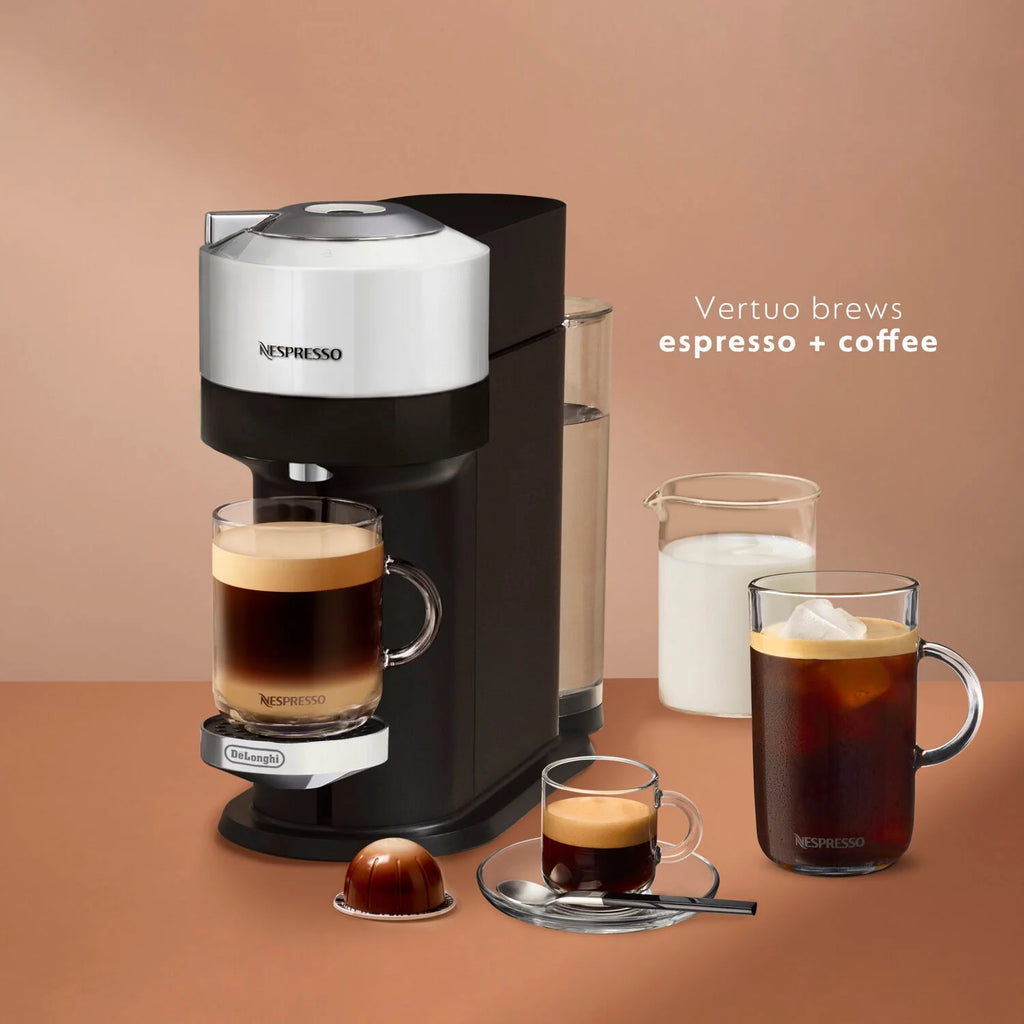 Nespresso Vertuo New Next Coffee and Espresso Maker by DeLonghi, Dark Gray, Single-Serve Brewers