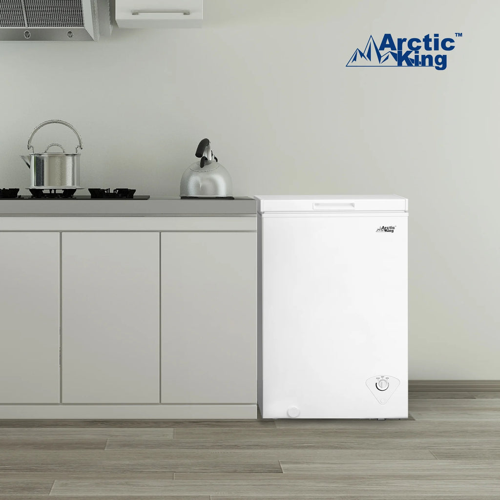 Arctic King 3.5 Cu.ft Chest Freezer, White