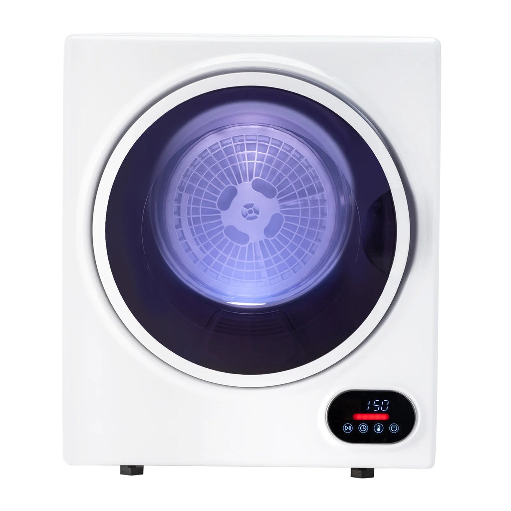 GYJ28-88-E Compact portable Household clothes Dryer 1.5CUFT Drum Dryer with LED display -White 120V 2.5KG