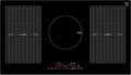 K&H SIGNATURE SERIES 5 Burner 36 Inch Built-in Induction FLEX Electric Stove Top Ceramic Cooktop SLIDER Touch Control 240V 9400W IN36-9400FLX