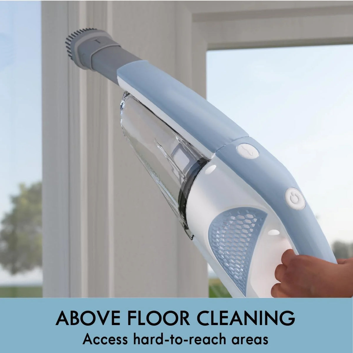 Kenmore DS1030 Lightweight Cordless Stick Vacuum Cleaner, 24V, White, Handvac under 3lbs