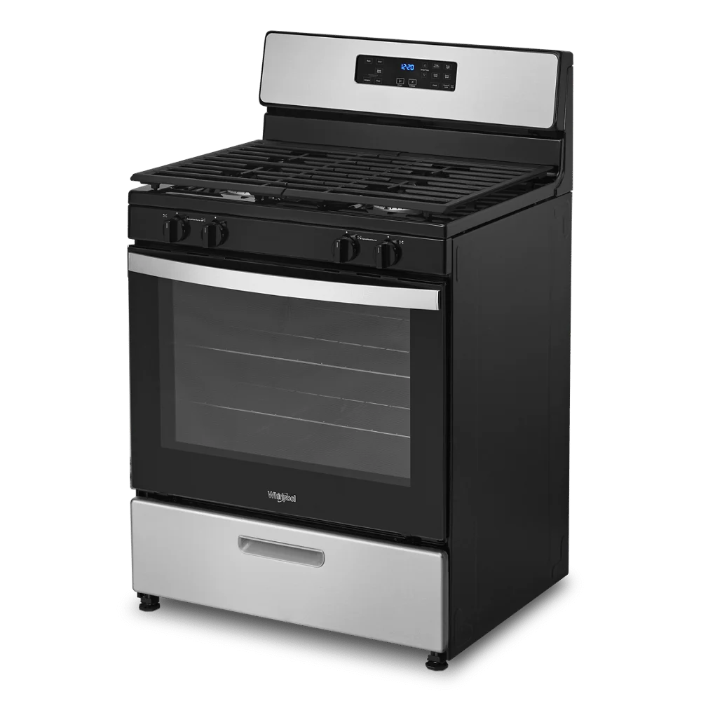 WHIRLPOOL WFG320M0MS 30" FREE STANDING GAS RANGE Stainless Steel