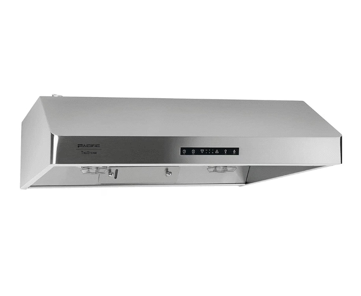 Pacific Trusteam Under Cabinet Hood SC8830BS Bundle with Pacific SUS304 Deflector Board��