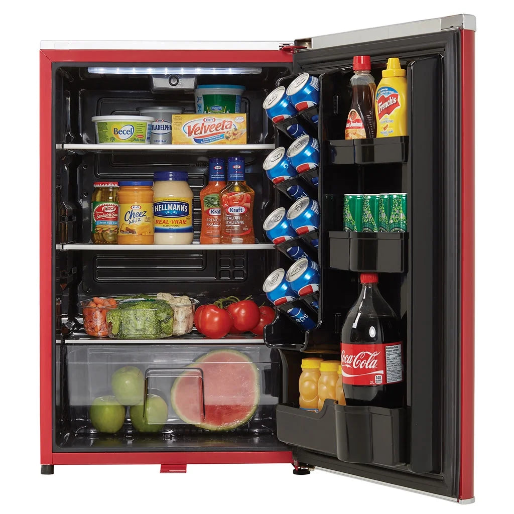 Danby 4.4 cu. ft. Retro Compact Fridge in Iridium Silver (DAR044A6DDB)