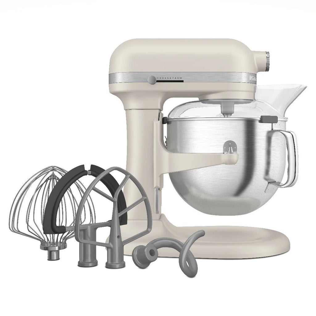 KitchenAid 7 Quart Bowl-Lift Stand Mixers with Accessories, Cast Iron Black, KSM70SKXX