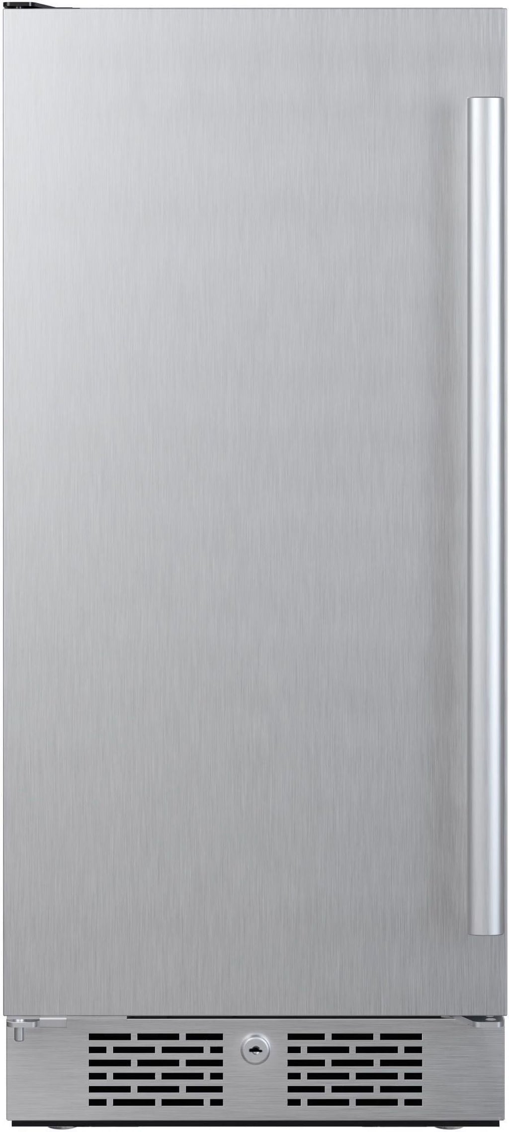 Avallon Afr152lh 15" Wide 3.3 Cu. Ft. Compact Refrigerator - Stainless Steel