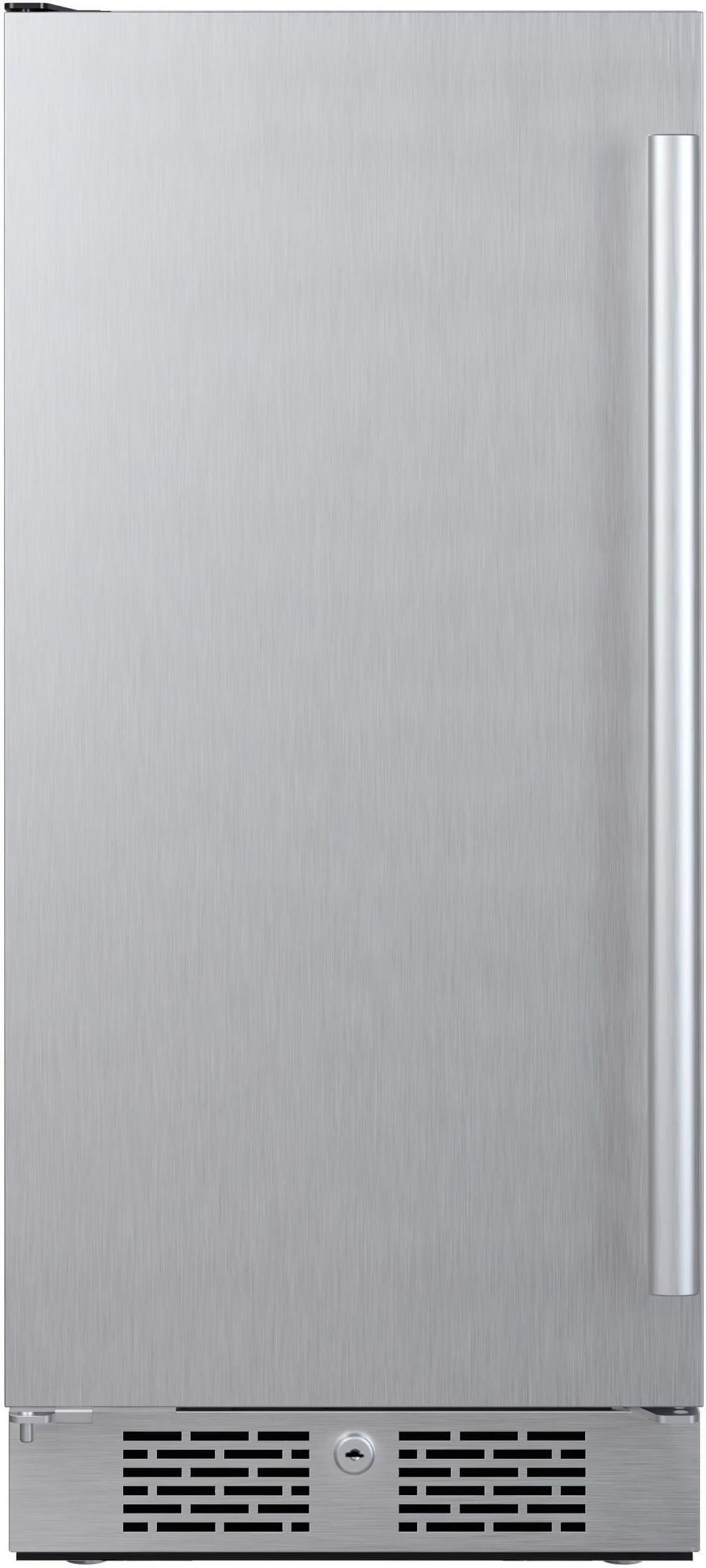 Avallon Afr152lh 15" Wide 3.3 Cu. Ft. Compact Refrigerator - Stainless Steel