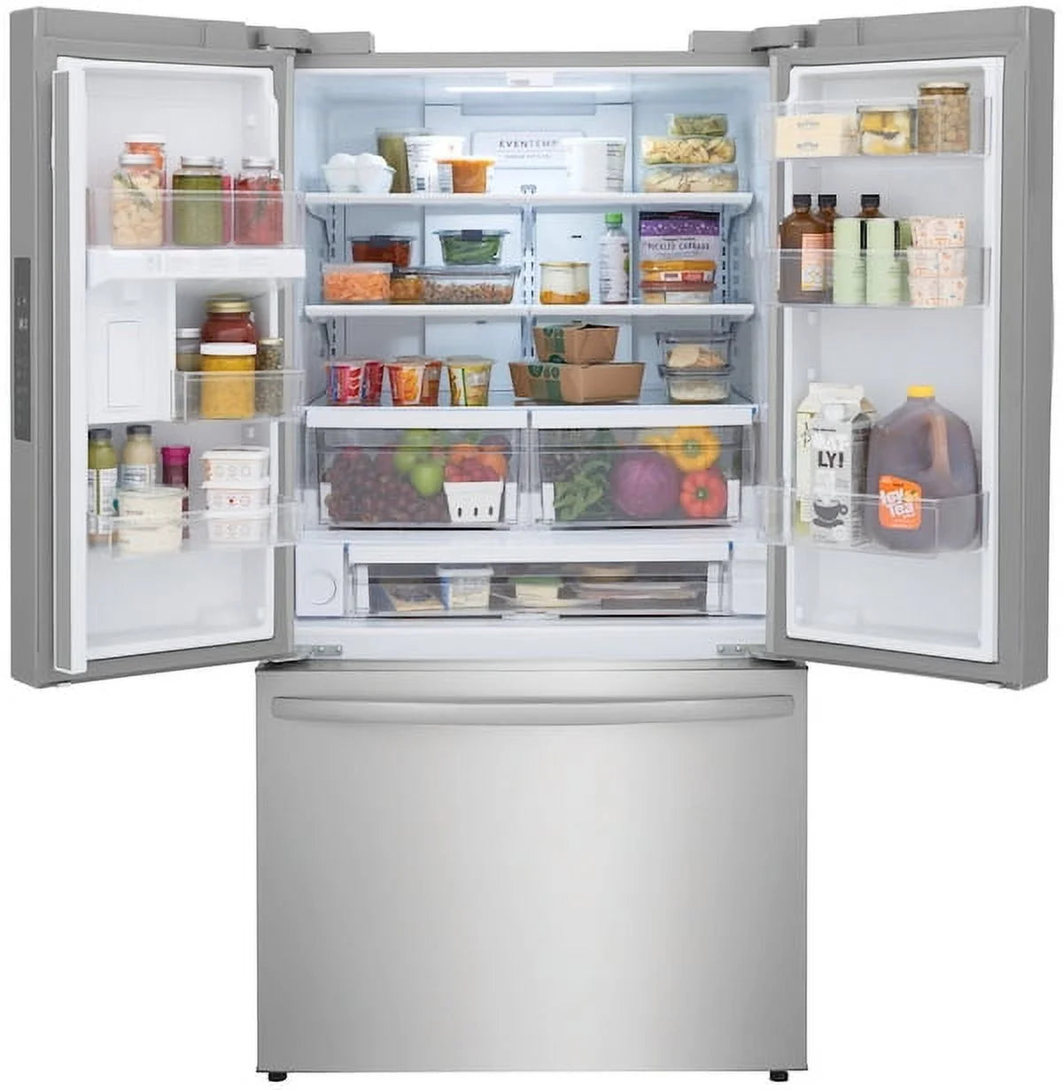 Frigidaire FRFN2813AF 29 Cu. Ft. Standard-Depth French Door Refrigerator, Stainless Steel