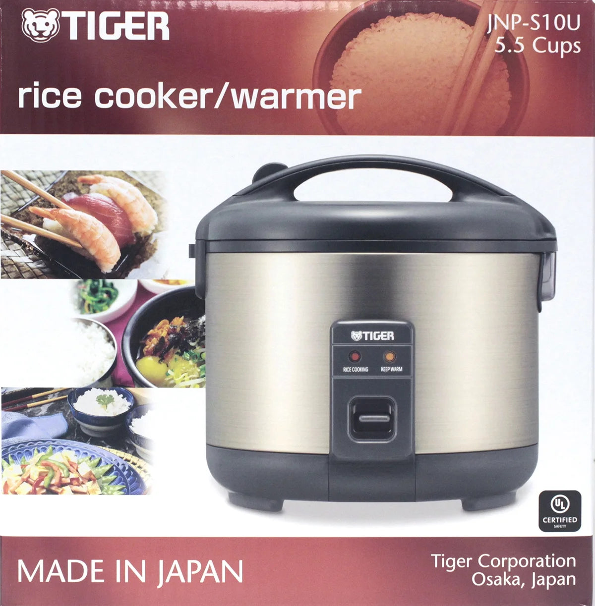 Tiger Electronics JNPS-55U 3 Cup Rice Cooker