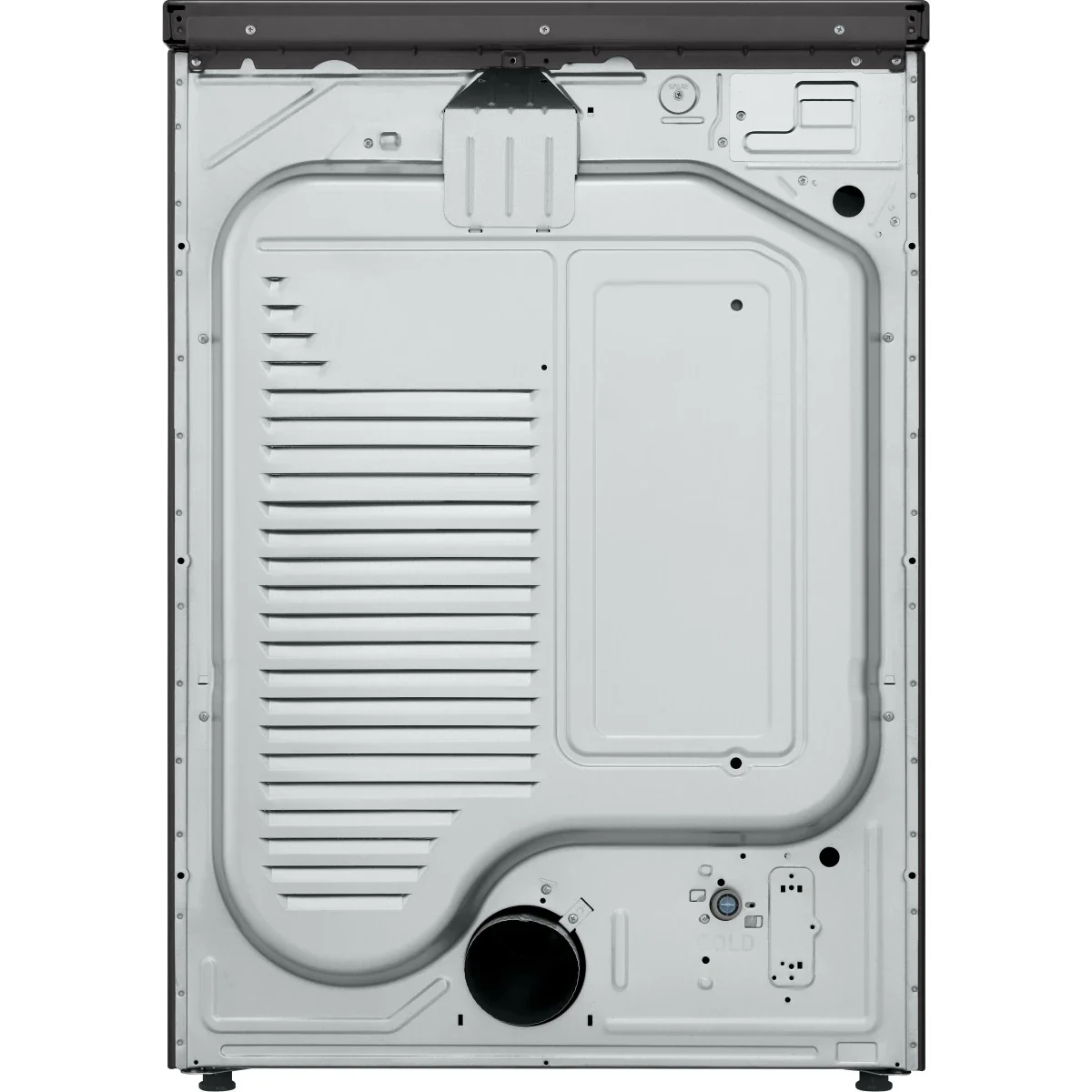 LG DLEX6700B 7.4 Cu. Ft. Black Steel Stackable Front Load Smart Electric Dryer with TurboSteam