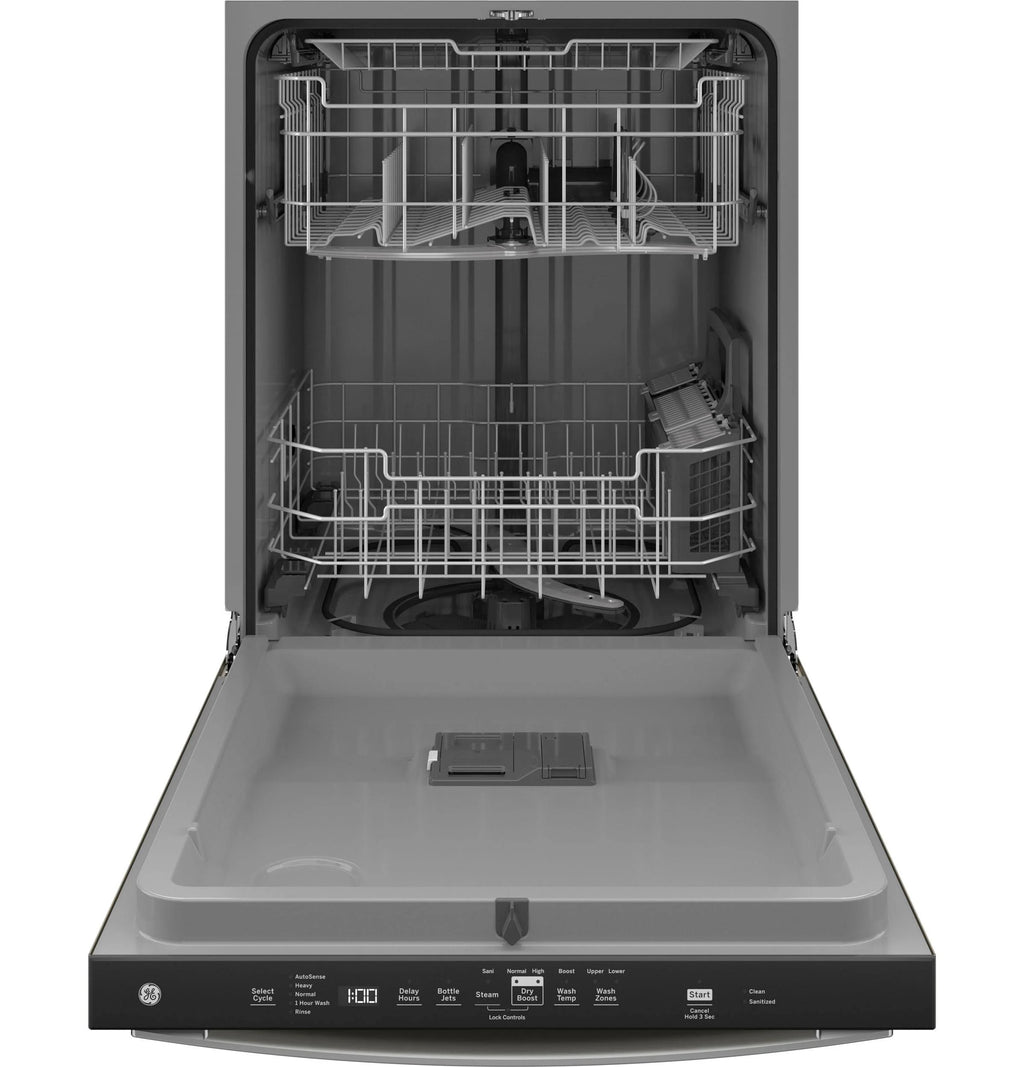 GE?? Top Control with Plastic Interior Dishwasher with Sanitize Cycle & Dry Boost