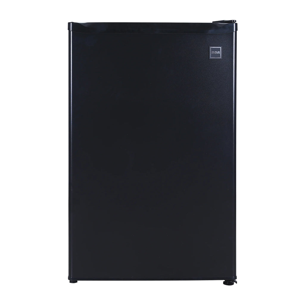 RCA 4.5 Cu ft Single Door Compact Refrigerator RFR464, Black