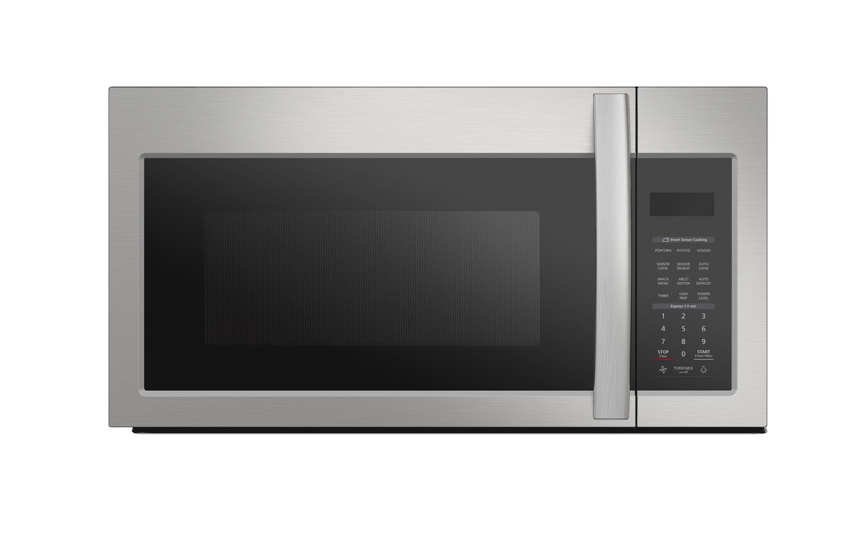 Black?�� 1.9 Cu Ft 16.40 in Over The Range Microwave Oven in Stainless Steel